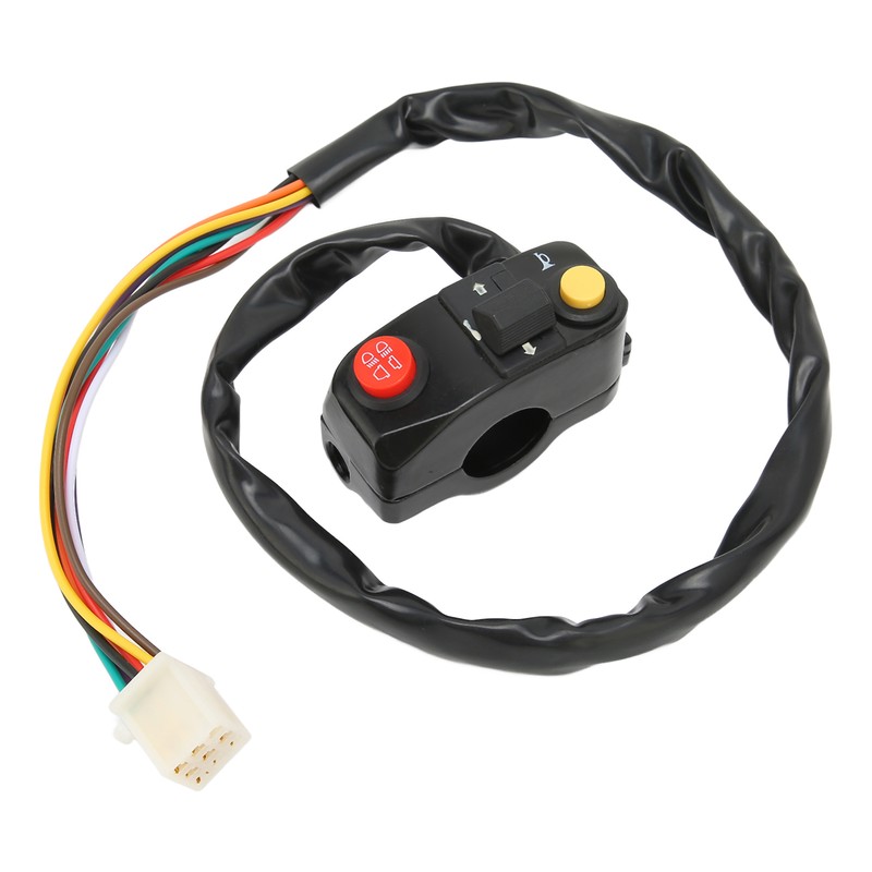 Motorcycle Handlebar Switch Universal 7/8in Motorbike Handle Bar Accessory DC