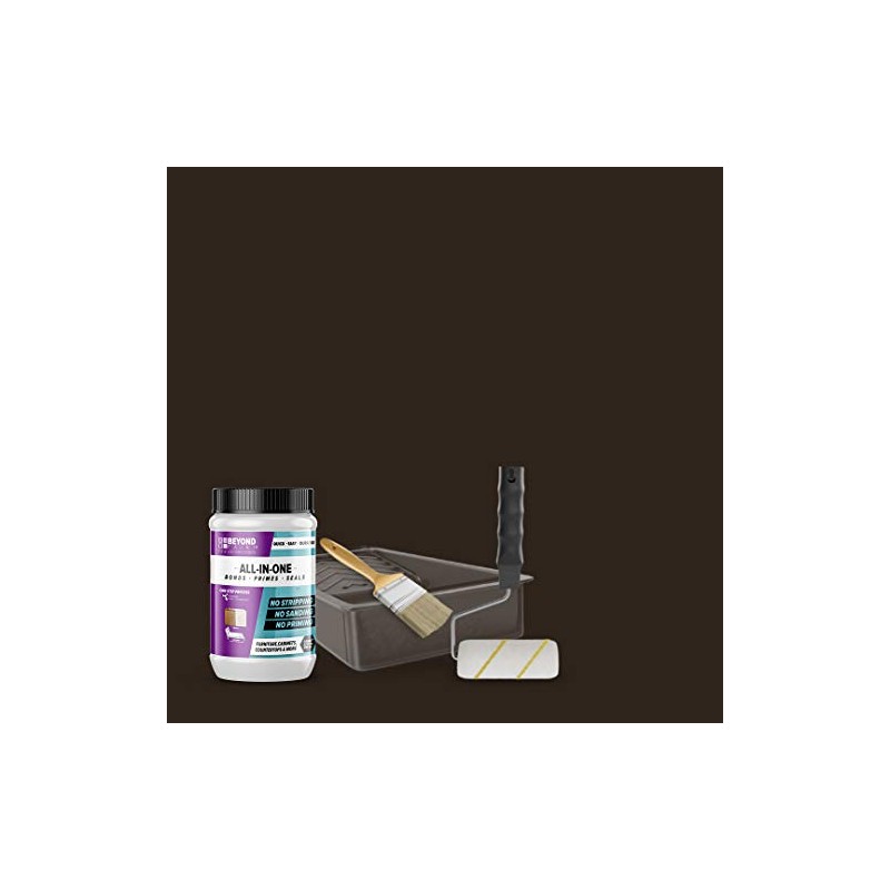 BEYOND PAINT Furniture, Cabinets and More All-in-One Refinishing Kit/Color- Mocha