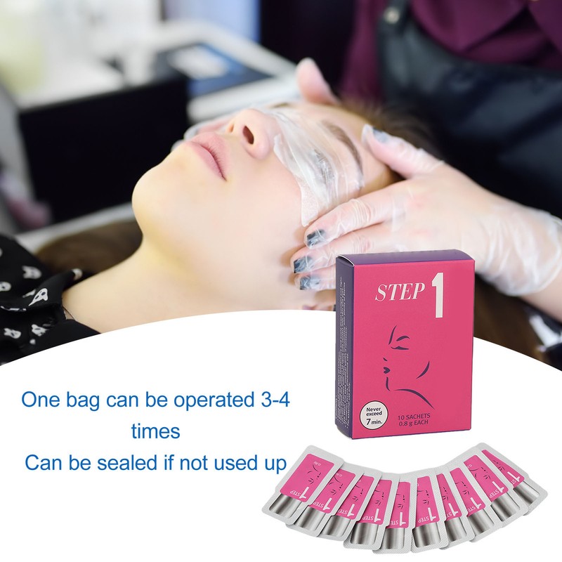 10pcs Curling Lash Perm Glue Long Lasting Lash Lifting Perming
