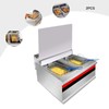2 Pcs Stainless Steel oil Splatter Guard, Grease Splatter Screen,