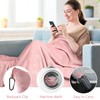 Bocguy Travel Blanket, Ultralight, 2-in-1 Transformation Pillow, Travel Blanket, Travel