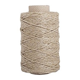 REDECKER Natural Flax Yarn, 60-Yards, Natural Color, Stronger than Cotton, Ideal for Crocheting, Knitting, and Twine Uses, Compatible with Red Heart, Lion Brand and Worsted Weight Yarns