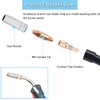 EATBALE Welding Contact Tips, MB25 Nozzles Contact Tips Holders Welding