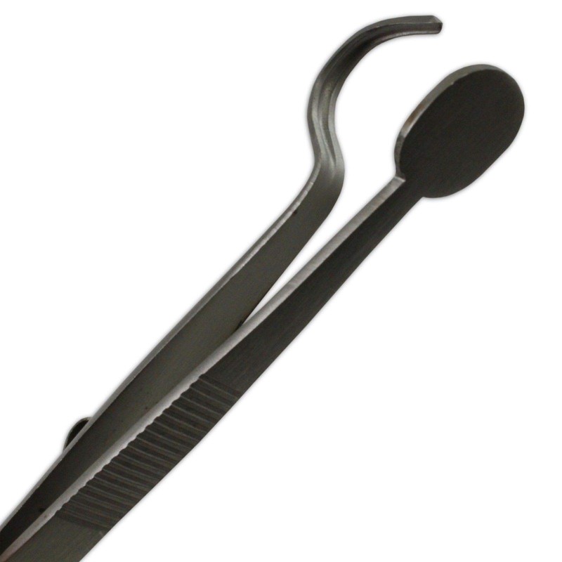 HEAD & SHANK TWEEZER : Soldering Hand Free Ring holding