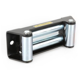 MLHpeak Winch Roller Fairlead 10 inch Winch Roller Fairlead 4 Way 10” Universal Mount Cable Guide Heavy Duty Nut Disassembly SUV Truck F150 8000 10000 12000lbs 14000 16000
