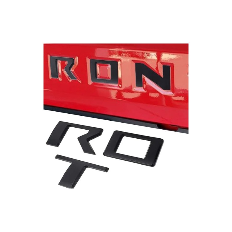 AUTO SAFETY Tailgate Insert Letters Compatible with 2022 2023 2024