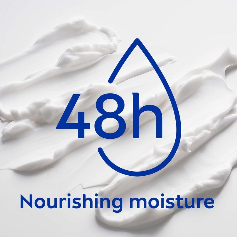 NIVEA Cocoa Butter Body Cream with Deep Nourishing Serum, Cocoa