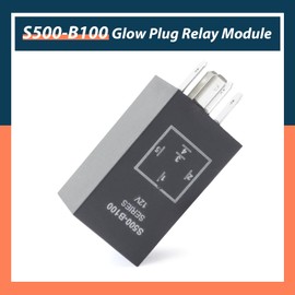 Lisnhlin AM138537 S500-B100 Glow Plug Relay Module Replacement for John Deere 4X2 4X4 6X4 755 855 F735 F915 F925 F935 XUV Gators 655 755 756 855 856 Compact Tractor Replace AM100819