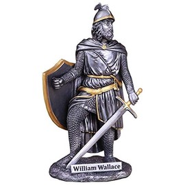 Nemesis Now Scottish Guardian William Wallace Figurine, Silver, 6cm