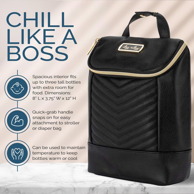 Itzy Ritzy Insulated Bottle Bag – Keeps Bottles Warm or