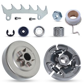 Atunee Clutch Drum Sprocket Worm Gear Kit for Stihl 017 018 MS230 023 MS250 025 MS210 021 026 Chainsaw with Washer Felling Dog Chainsaw Replace 1123 664 0501 1123 160 2050