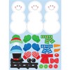 Trendware Build A Snowman Stickers, 24 Count