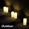 NONNO&ZGF 4X8 inch Huge Outdoor IP44 Warm White LED Rainproof