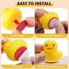YIBEICO 40pcs Duck Plug, Rubber Duck Mount, Flock Locker Rubber
