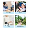 Portable Stroller Fan Handheld LED Night Night USB Rechargeable Multi