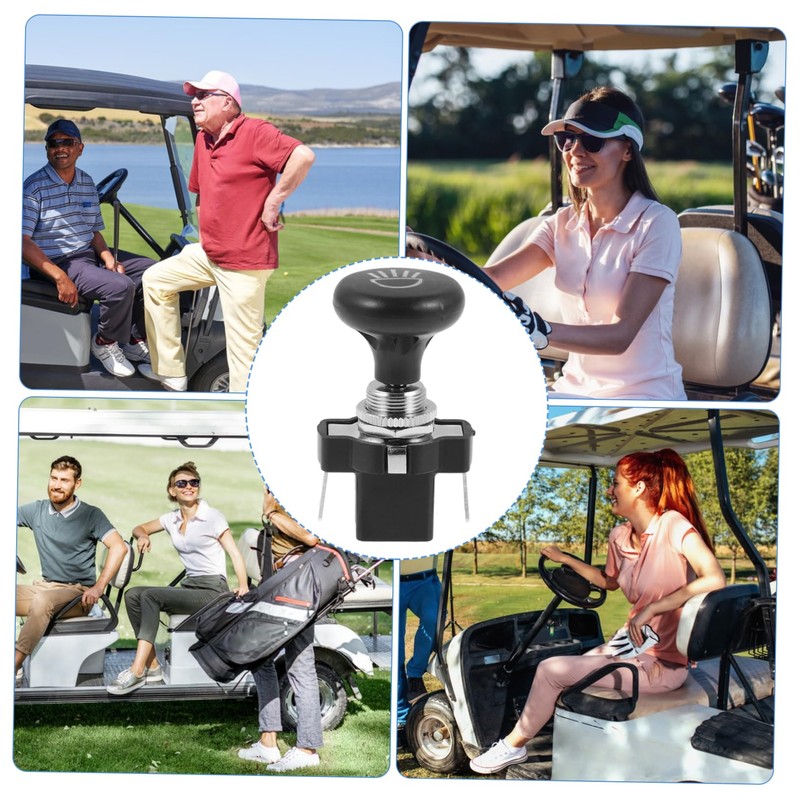 Gatuida Golf Cart Headlight Push Pull Design for Easy Installation