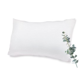 Cold & Flu Season Pillow Case - 100% Soft Polyester Standard Size Pillow Cover Infused with Natural Menthol Eucalyptus Oils to Reduce Nasal Congestion & Improve Sleep - Lasts up to 15 Washes