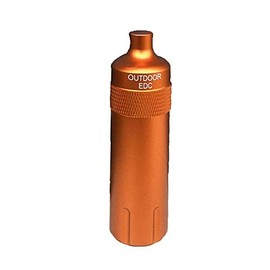 EDC Survival Container Capsule Waterproof Pill Case Waterproof Pill Holder for Camping Hiking and Climbing