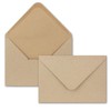 NEUSER PAPIER Kraft Paper Set – Cards – Approx. B6