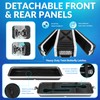 MUZNOTE 2U ABS Rack Case Shallow 8" Depth, 19" Rackmount