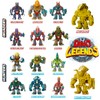 CRAZE Dino Legends Action Figures for Children, Dinosaur Warrior Figures
