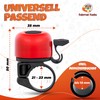 Children's Bicycle Bell - Red - Colourful Bicycle Bell Children