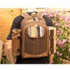 Apollo Walker Picnic Backpack Bag for 4 Person with Cooler