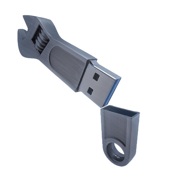 Ecoodisk 128GB USB 3.0 Flash Drive Metal Wrench High Transfer