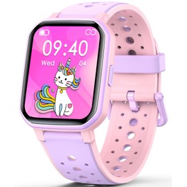 JOYELE Smart Watch for Kids Teens, No Phone Needed Fitness Tracker Boy Girls Watch with 19 Sport Modes, Pedometer, Sleep Monitor, Kids Watch Birthday Gifts Toy Gift for Girls Boys 6-16 (Purple)