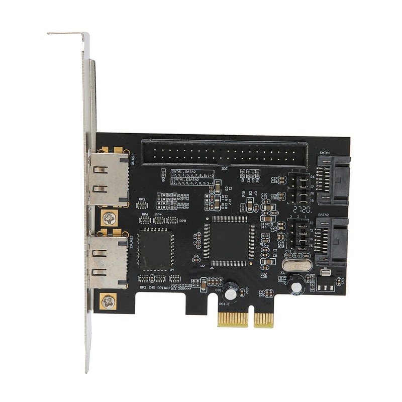 Adapter Card PCIe to SATA ESATA IDE PCB Network Converter