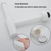 RANDOM Round Bottle P Trap Bathroom Sink 1-1/4,White ABS Plastic