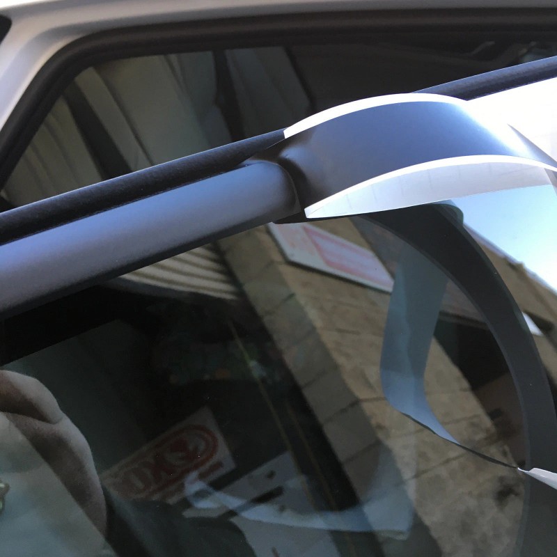 Avery Supreme Wrap Chrome Delete Vinyl Wrap fitting the 2012