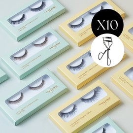 [Picasso Brush] [Picasso] Aimi Eyelashes 10 Types, 10 Piece Set (+ Eyelash Color B, No. 33, 10 Piece Set) / [피카소브러쉬] [피카소] 아이미 속눈썹 10종 10개세트  (+ 아이래쉬 컬러 블, 33호 10개 세트