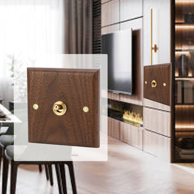 Antique Decoration Toggle Switch Retro Single Toggle Switch 250V with