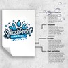 SplashProof Printer Paper - 8.5" x 11", 10 Mil Thick