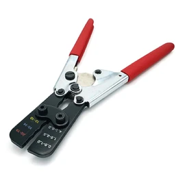 FTZ Electrical Control Cycle Ratcheting Crimp Tool for 22-10 Gauge Insulated Terminals