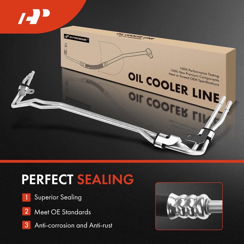 A-Premium Inlet and Outlet Automatic Transmission Oil Cooler Line Hose