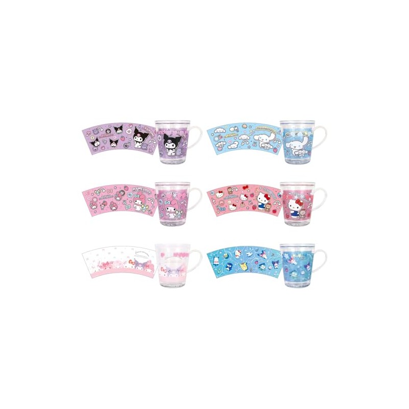 Tees Factory SR-5526682PT Sanrio Characters Water Cup, Squishy Time H4.1