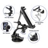 Ramtech Universal Car GPS Windshield Dual Clip Mount, Suction Cup