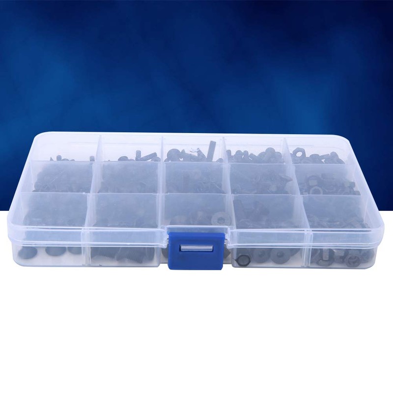 460 Pieces Screw Nut Set, M3 M4 M5 Hex Socket