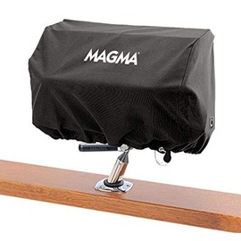 Magma Products A10-990JB, Rectangular Grill Cover, 9 inch x 18 inch Primary Cooking Grate Size, Jet Black