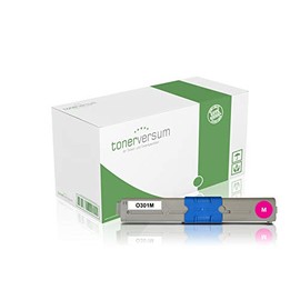 Toner Compatible with Oki 44973534 Magenta for C301 C301dn C321dn MC332dn MC342 MC342dn MC342dnw Laser Printers