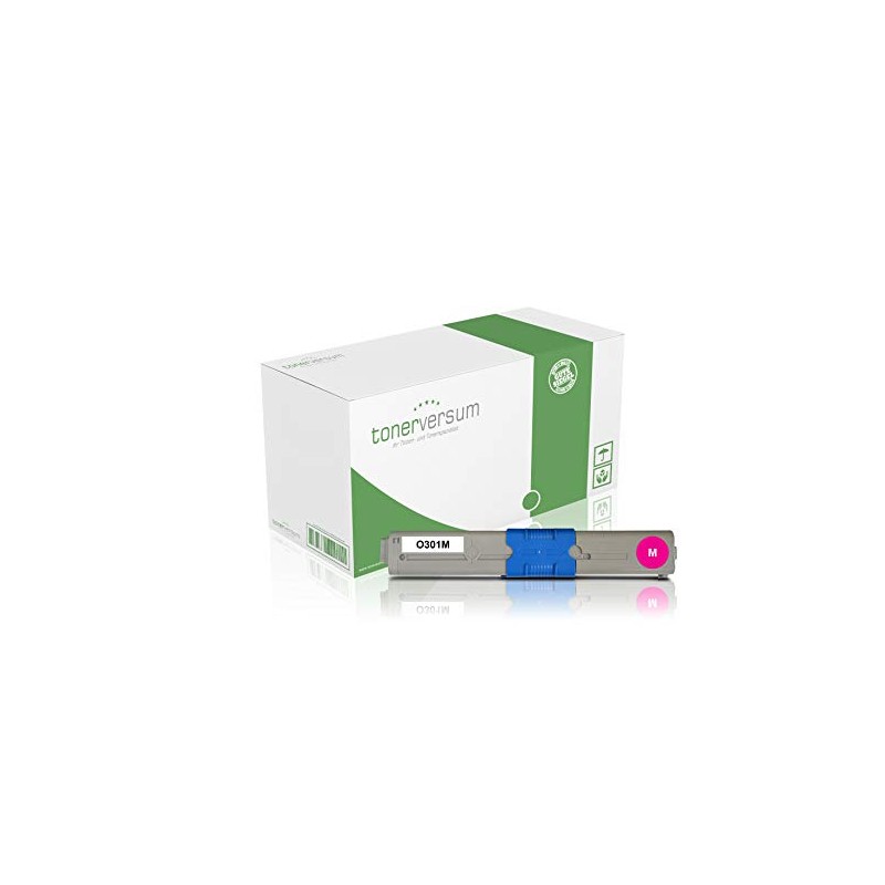 Toner Compatible with Oki 44973534 Magenta for C301 C301dn C321dn