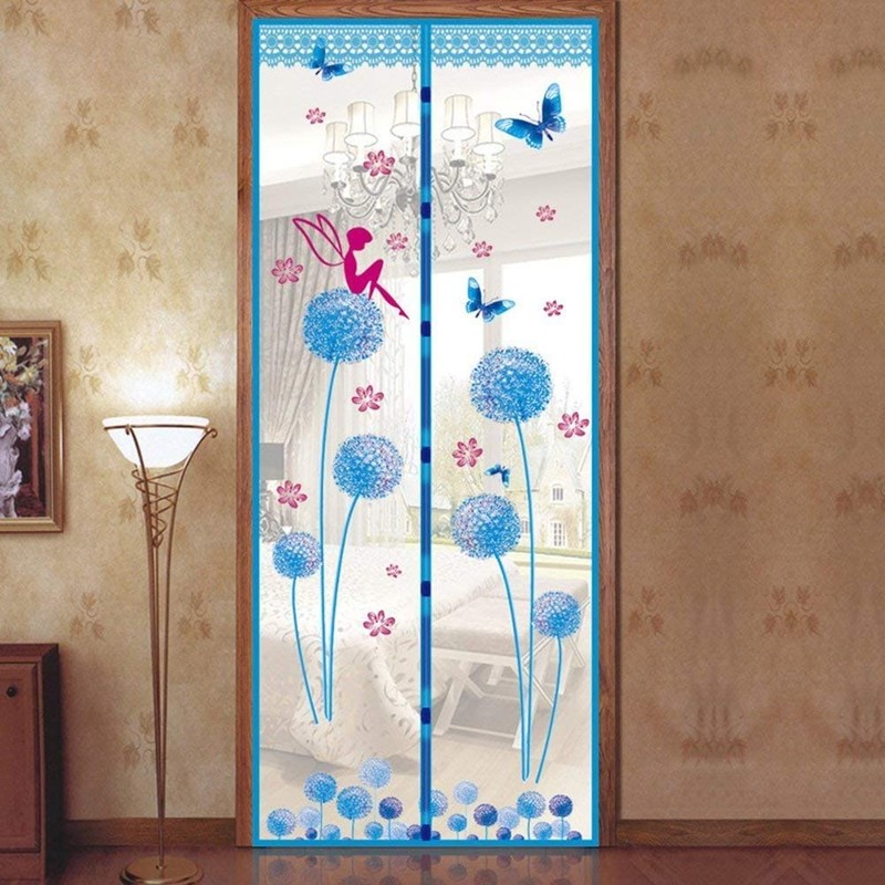 Magnetic Door Screen Fly Screen Door Bug Mesh Curtain High