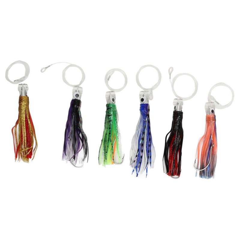 6pcs 25cm Saltwater Trolling Lure Saltwater Casting and Trolling Swimbait