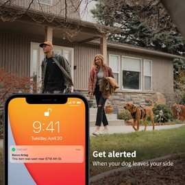 SÄKER IP68 Waterproof The Safest AirTag Dog Collar Holder, Dustproof, Ultra-Durable, Fits Up to 1.5" Collars | Will Not Damage Your Collar | Perfect Way to GPS Track Your Dog | Designed in Montreal