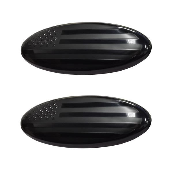 Shenwinfy 2 Pack for 2004-2014 F150 Front Grille Rear Tailgate