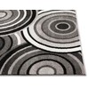 Well Woven Carey Abstract Grey & Black Modern Geometric Circles