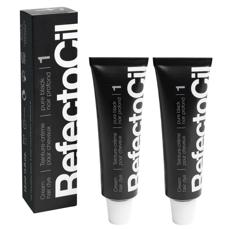 RefectoCil Eyebrow and Eyelash Tint 2-Pack – Professional Hair Tint