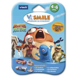 VTech - V.Smile (Motion) 3D Monster Against Aliens Game Cartridge - 84445